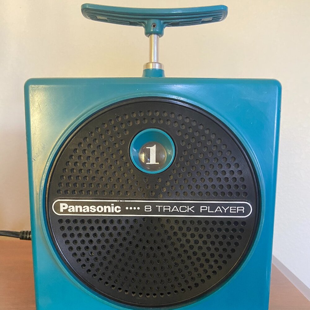 Vintage Blue PANASONIC Dynamite TNT 8 Track Player RQ-830S - Works Great!